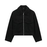 2025 Spring And Autumn Women's Street Fashion Soft This Short Jacket Jacket
