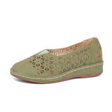 Spring New Large-Size Hollow Open Sleeker Single Shoes Light And Comfortable Simple Women's