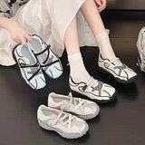 De-Swear Women's New English Style Leisure Sneakers In Autumn