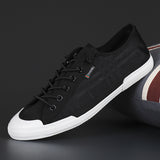 Men's Shoes 2025 Summer New Fashion Shoes Korean Version Of The Airable Canvas Shoes Low Help A Foot Pedal Cloth Shoes Men's Board