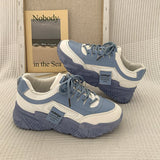 Old Dad Shoes Women 2025 Autumn New Cake Bottoms Thick Soles To Increase Single Shoes Students Street Shooting Casual