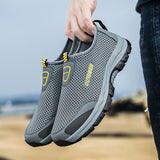 Mountaineering Wading Shoes 2025 Spring And Summer New One-Legged Lazy Shoes Thick-Soled Mesh Breathable Sports Leisure