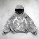 Jacket Eagle Print Hooded Hooded Hooded Hooded Casual Leisure Loose New Hot Top New