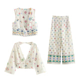 Jacket 8042453 330 Printed Waistcoat 8070452 Printed Trousers 8043455