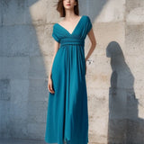 Cross-Back Sexy Tie Dress Long Dress