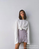 And Autumn 2025 New Solid Color Long-Sleeved T-Shirt Women's Loose Basic Casual Pure Cotton T-Shirt