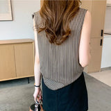 Women's Shirt Fashion Woman Blouse 2023 Female Clothing Sleeveless Womens Tops Elegant and Youth Woman Blouses OL