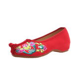 Zingj Head Shoes Opera Shoes Embroidered Cloth Shoes Ethnic Wind Spring Autumn Women's Shoes Single