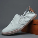 New Baoda 20043 Casual Men's Canvas Shoes Popular Simple Lefu Shoes Korean Version Of Spring And Summer