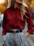 Years Of Shein Leisure Spring And Autumn Long-Sleeved Western Wind Women's Shirt