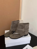Toe Sandals Women 2025 Summer New Net Red Fashion Women's Shoes Denim Boots Sandals Retro Women's