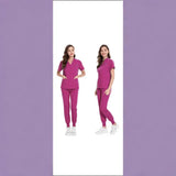 Elastic Speed Dry Cleaning Hand-Clothing Short-Sleeved Doctor Operating Room Brushing Dental Dental Pet Hospital