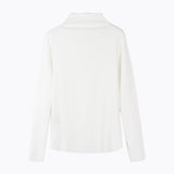 Zingj Turtleneck Bottom Shirt Women Autumn And Winter Pure Color Long Sleeve T-Shirt Women's New Korean Version Slim Slim Versatile