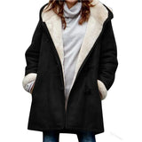 2025 New Plus-Coat Pocket Women's Coat Stylish