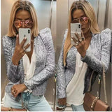 Pretty Spring Fashion Sequined Casual