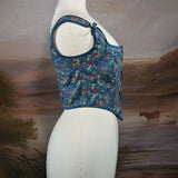Strawberry Berry French Court After Strapped Corset Retro Bouquet Of Fish Bone