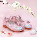 Zingj Female Embroidered Shoes Cloth Shoes New Soft Sole Home Retro Ethnic Style With Ancient Costume Comfortable Casual Mother