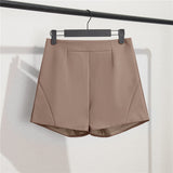 Zingj Female 2024 Spring And Summer New Korean Version High Waist Slim Loose Straight Wide Leg Pants Rice White Casual