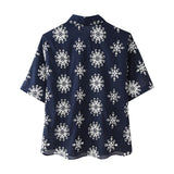 Shirt 4877098 Embroidered Broad Leg Trousers 2731059