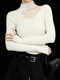 Bottomed Knitted Women's 2025 Autumn And Winter Fashion Comfortable Soft Temperament With A Small New Long-Sleeved