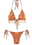 Women's Explosive Bikini Half-Dress Tuxedo