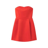 Women's Explosive Niche Design With A Breast-Wearing Dress