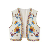 Women's Clothing 2025 Summer New External Fashion Retro Embroidery