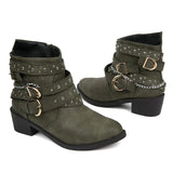 Zippered Martin Boots Women Fall 2025 New Punk Rincley Casual Boots