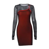Zingj Spring And Summer New Fashion Sexy French Design Sense Sleeve Set Slim Wrap Hip