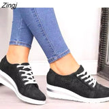 Adisputent Summer Women Flats Shoes Female Hollow Breathable Mesh Casual Shoes for Ladies slip on flats Loafers shoes