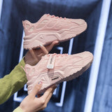 Old Dad Shoes Women 2025 Summer New Breathable Thick Bottom Increase Casual Shoes Korean Version Of Student Running