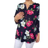 Large-Size Women's Clothing Summer Printed Short-Sleeved Women's T-Shirt T-Shirt T-Shirt Mom