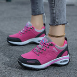 Autumn New Air Cushion Running Shoes Women's High Soft Bottom Shock Absorber Sports Thick-Soled Casual