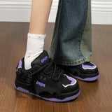 Shoes [Black Knight] Designer National Tide Batman Bread Shoes Thick Soles To Height Men's Shoes Men's Shoes Men's