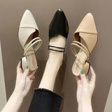 And Cool Slippers Women's Summer 2025 New Half-Slippers Korean Version Inside And Outside Wear High And Female