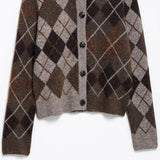 Women's Clothing Loose Casual Round-Neck Long-Sleeved Knitted Jacket In Autumn