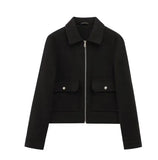 Women's Explosive Zipper Soft Jacket