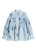 Shirts For Women Plaid Print Puff Sleeve Female Blouse Tops French Style Casual Elegant Sweet Blusas Shirt 2023 Autumn