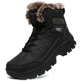 Leisure Sports Men's Outdoor Cotton Shoes Fashion Snow Boots Outdoor Hiking Shoes Cotton Shoes Men's