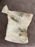 Zingj God Venus Diagonal Shoulder Top Greek Oil Painting Open Shoulder Mesh Gauze Print Pink Pure Desire Hot Girl