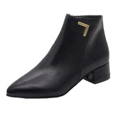 Boots Women's Slippery 2025 New Martin Boots Tips Thick And Internal Height Locomotive Boots In Good