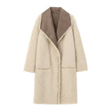 Women's Clothing Temperament Long And Long-Wearing Fur Coat