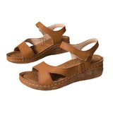 Sandals New Color Thick Background Fashion Slopers Sandals Large Size Women's Shoes Magic With Light Women's