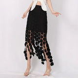 Zingj 2024 New Fashion Retro Style Embroidered Tassel