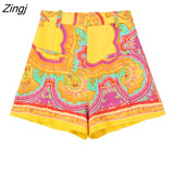 Women Vintage Paisley Totem Floral Print Bow Tied Sarong Skirt Faldas Mujer Lady Chic Retro Casual Midi Vestidos