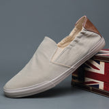 New Baoda 20043 Casual Men's Canvas Shoes Popular Simple Lefu Shoes Korean Version Of Spring And Summer