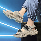 Summer New Beach Shoes Light And Breathable Comfortable Trend Sandals Men Wear Cold Slippers Outside The Thick