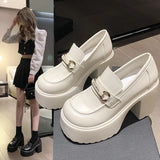 2025 New Waterproof Platform High Heels Women Thick With Versatile Black Sexy Runway Show Cheongsam Professional Women's Singles