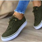 And Summer Women's Shoes Thick Soles Leisure Single Shoes Large Size With Travel Shoes Students Board Shoes Tide Small White