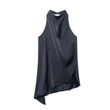 New Silk-Sense Wistry Hanging Neck Top 2754253 Wide Leg Pants